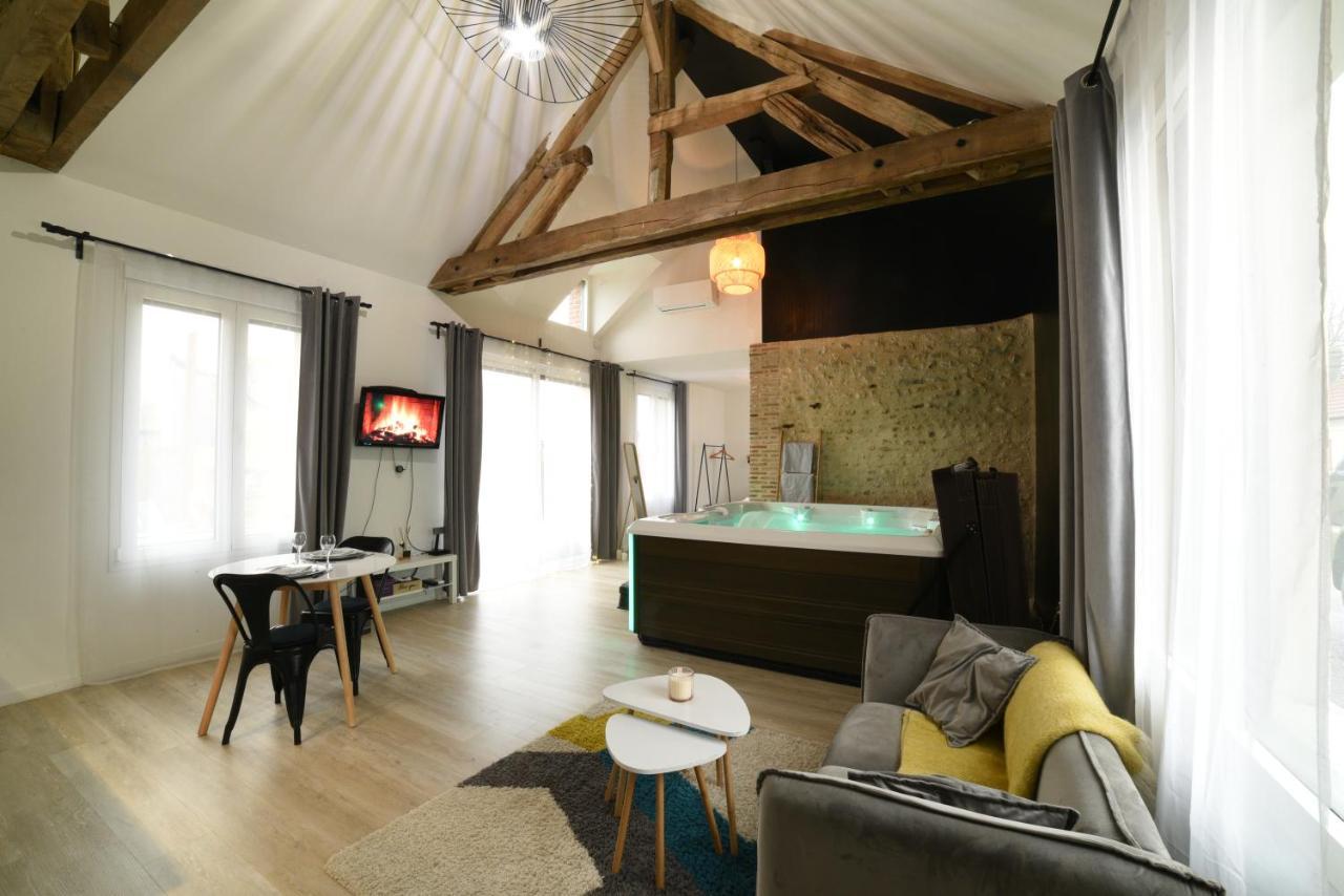 Eaudyssée maison avec SPA privée - Loiret Ladon Exterior foto